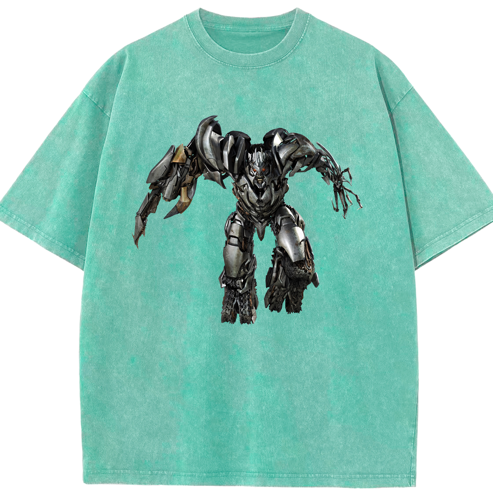 （画像用） Transformers トランスフォーマー 綿100% ヴィンテージ風 半袖Tシャツ（フロントプリント）